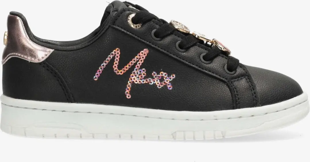 Mexx Hoppa Sneakers - Zwart/Roze - Maat 34 - afbeelding 3 van 6