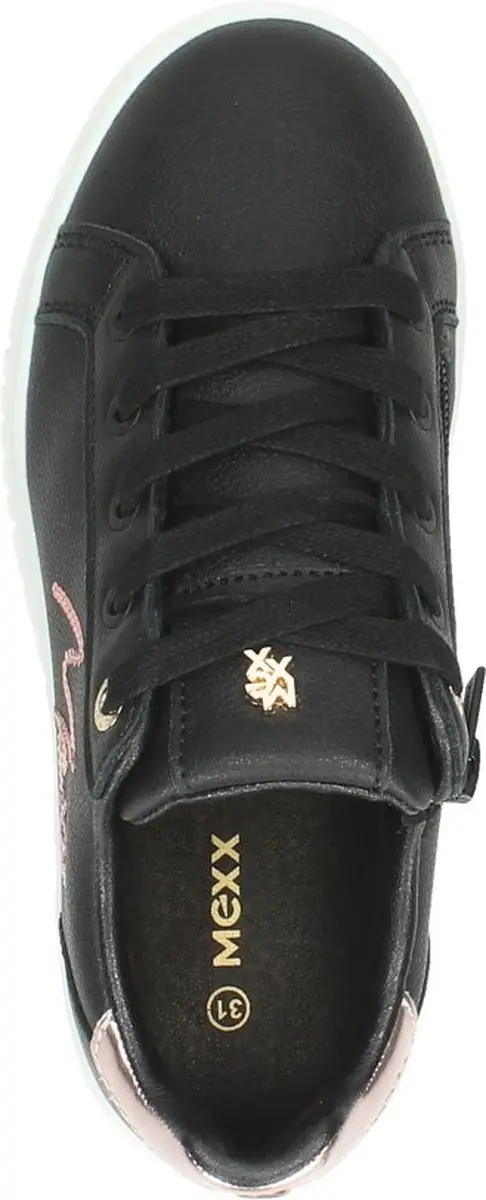 Mexx Hoppa Sneakers - Zwart/Roze - Maat 34 - afbeelding 5 van 6