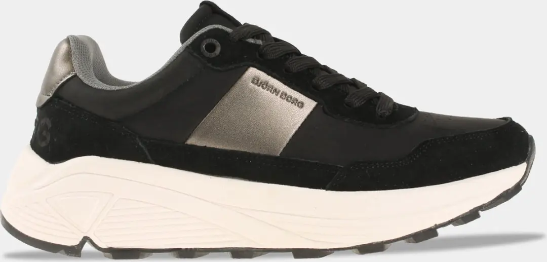 Björn borg R1320 MET W zwart goud sneakers dames (2241632504-0908)