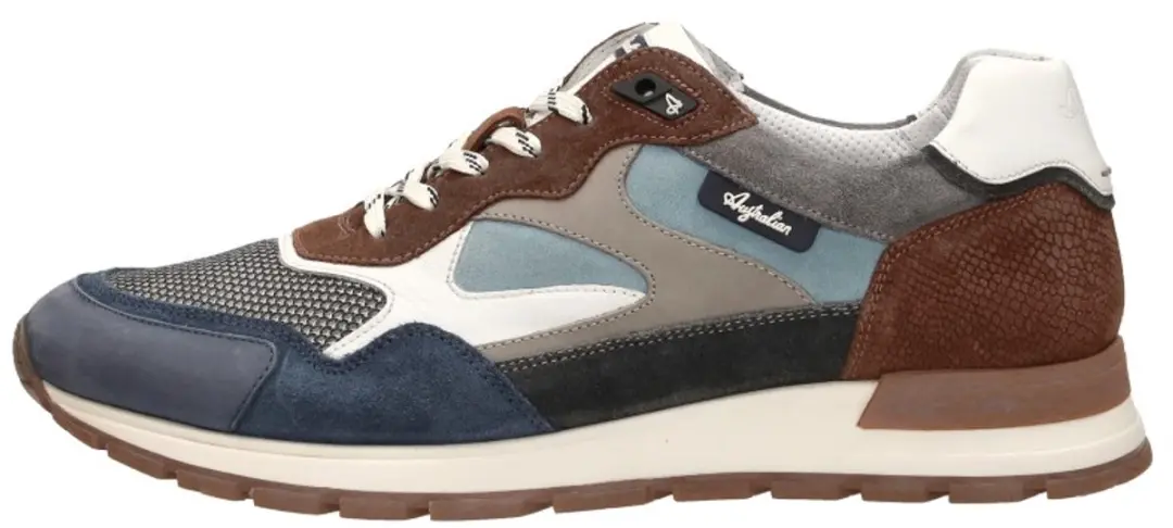 Australian Tiago Sneakers grijs Leer - Maat 49 - afbeelding 2 van 6