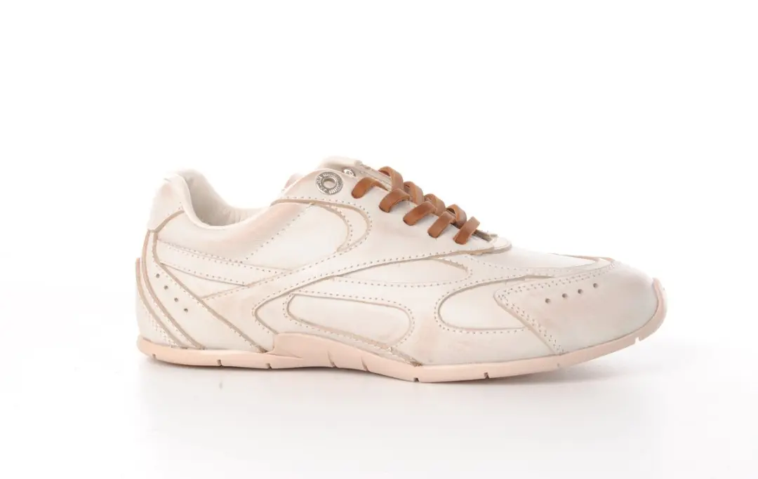 Bronx dames sneakers Myraa off white vintage leder