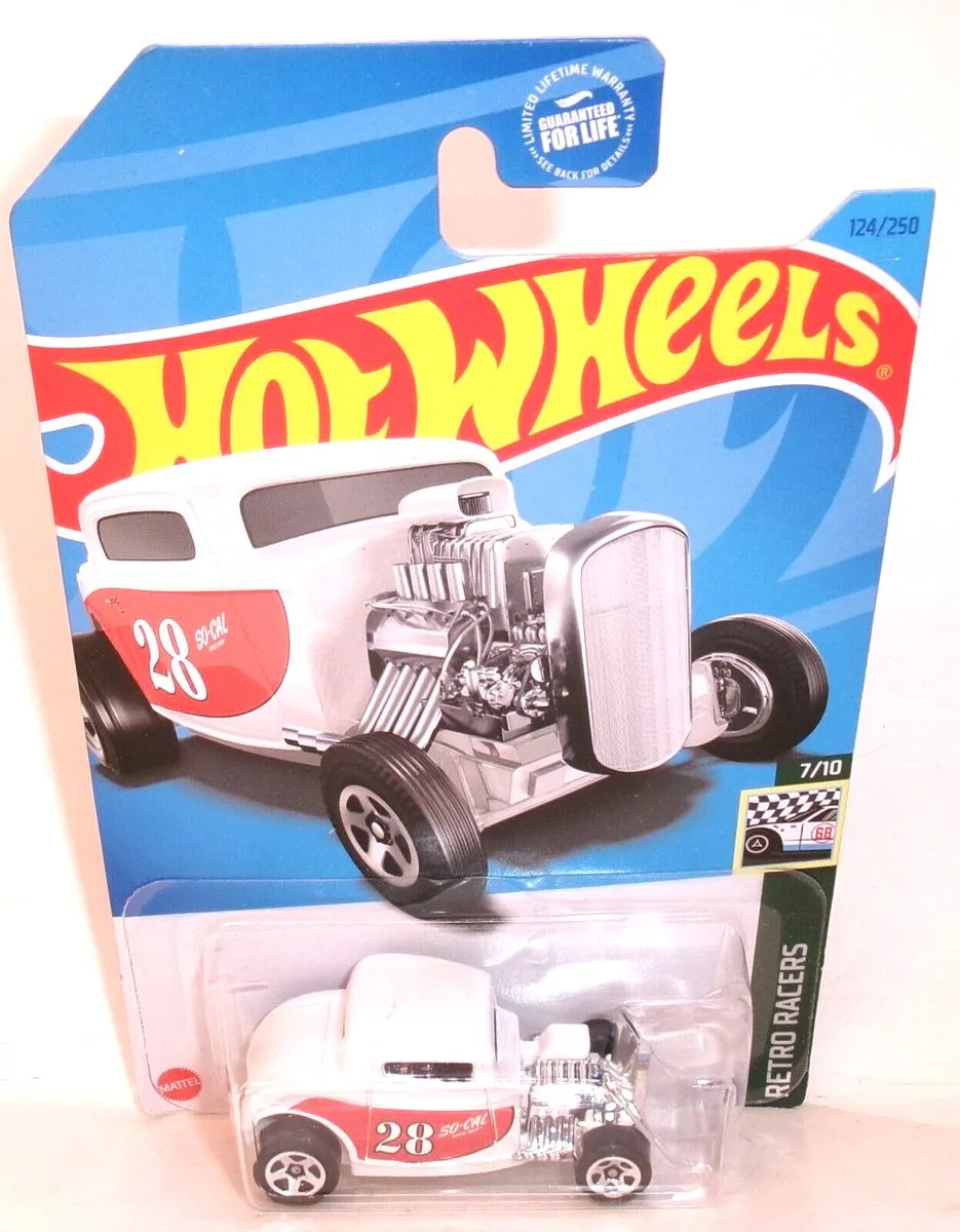 Hot Wheels '32 Ford White HW Retro Racers 1:64