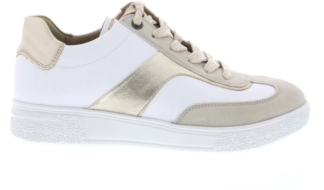 Dames Veterschoenen Hartjes Sophie Shoe Weiss-beige Wit
