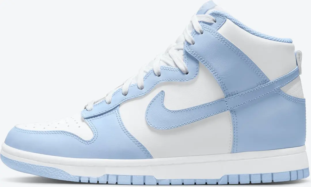 Nike Dunk High, White /Aluminum, DD1869 107, EUR 40.5