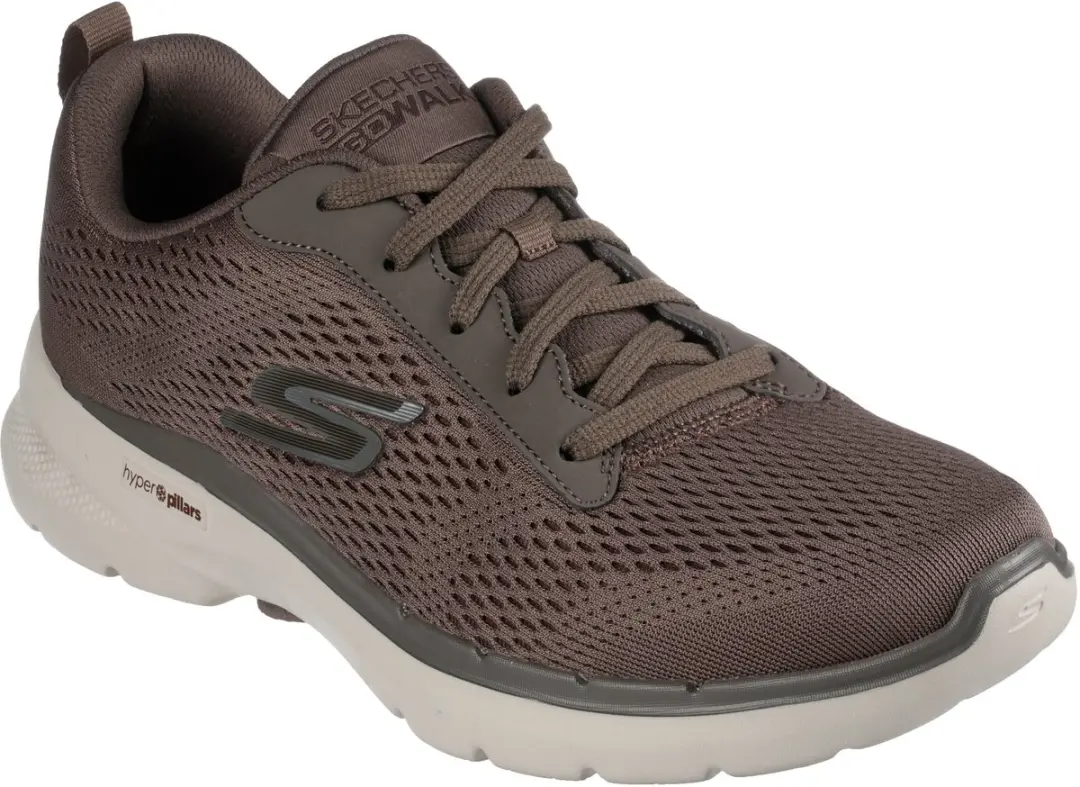 Skechers Go Walk 6 Avalo 216209-TPE Sneakers - Bruin - afbeelding 3 van 6