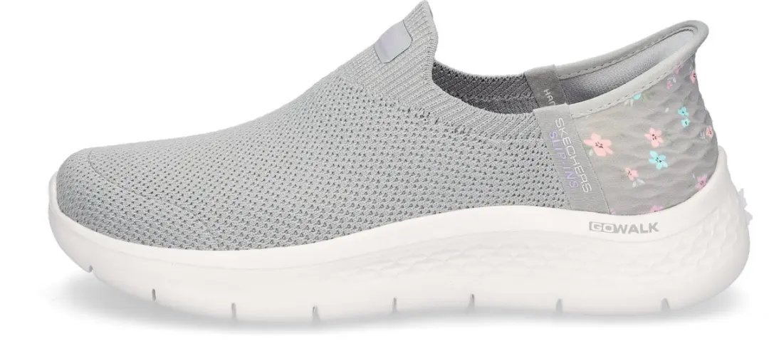 Skechers Slip-Ins Go Walk Flex - Lichtgrijs - Maat 40 - afbeelding 3 van 6