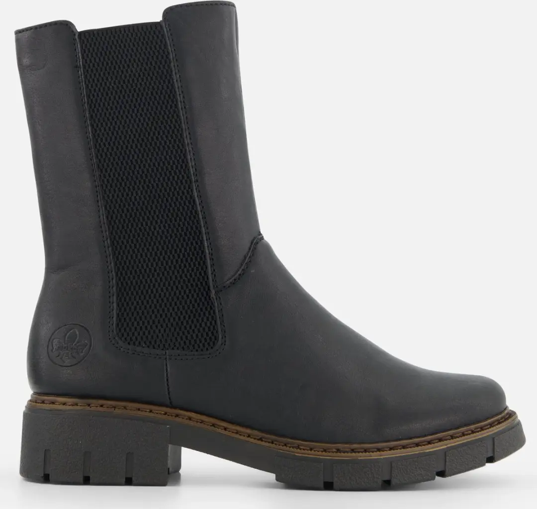Rieker Chelsea boots zwart Synthetisch
