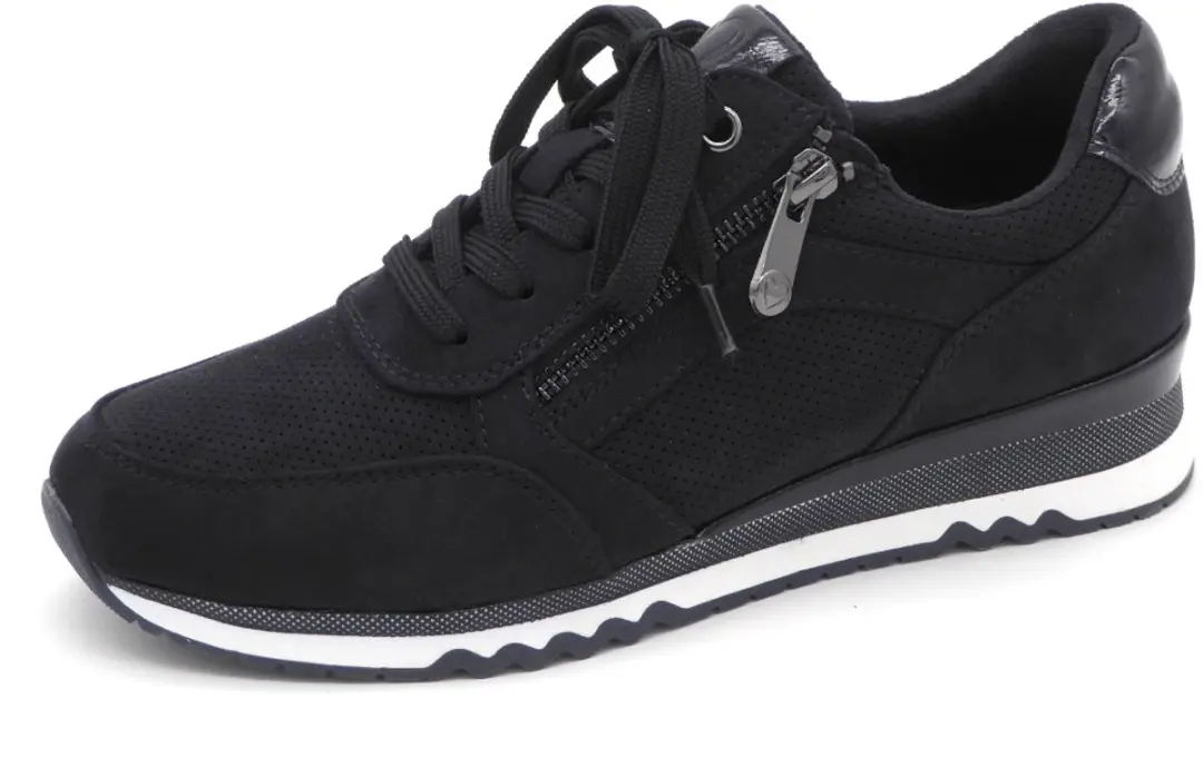 Marco Tozzi Sneakers blauw Textiel