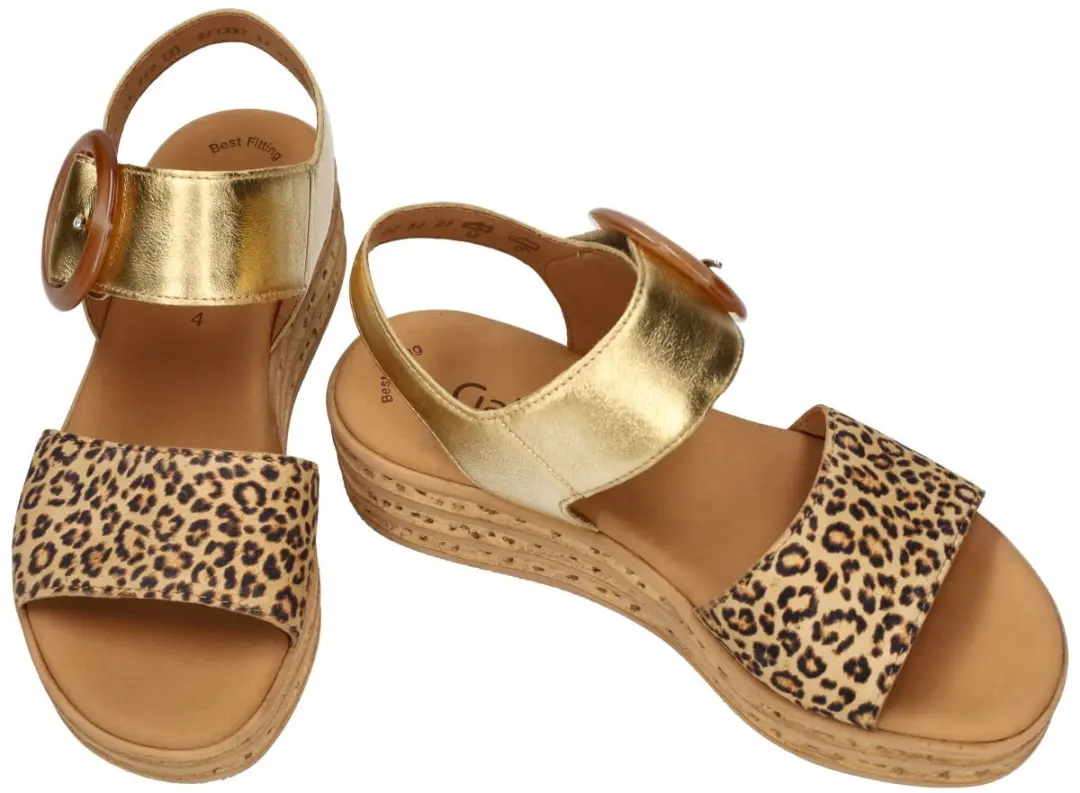 Gabor Damen Sandalette 64.550.32 - Beige - afbeelding 3 van 6