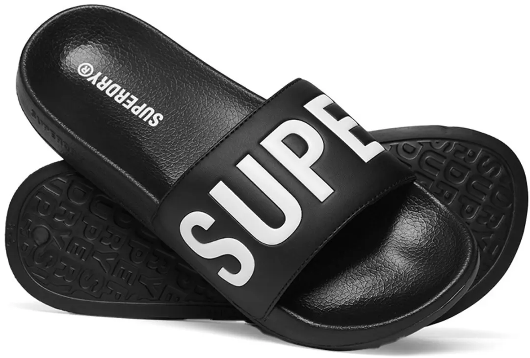 Superdry Core Graphic Pool Badslippers Heren