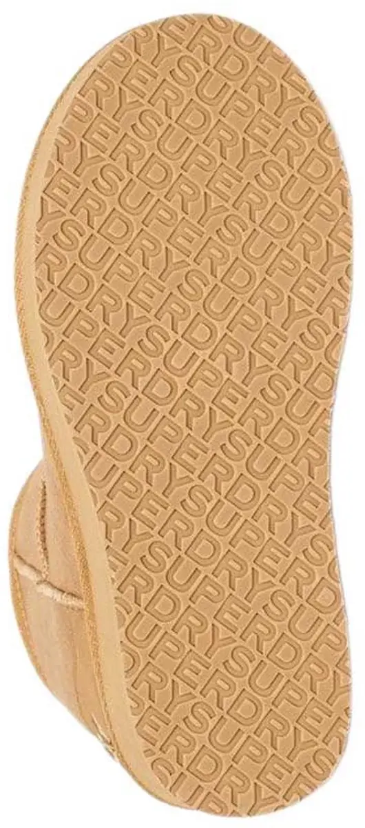 Superdry Suède Sherpa Laarzen - Light Tan - afbeelding 3 van 6