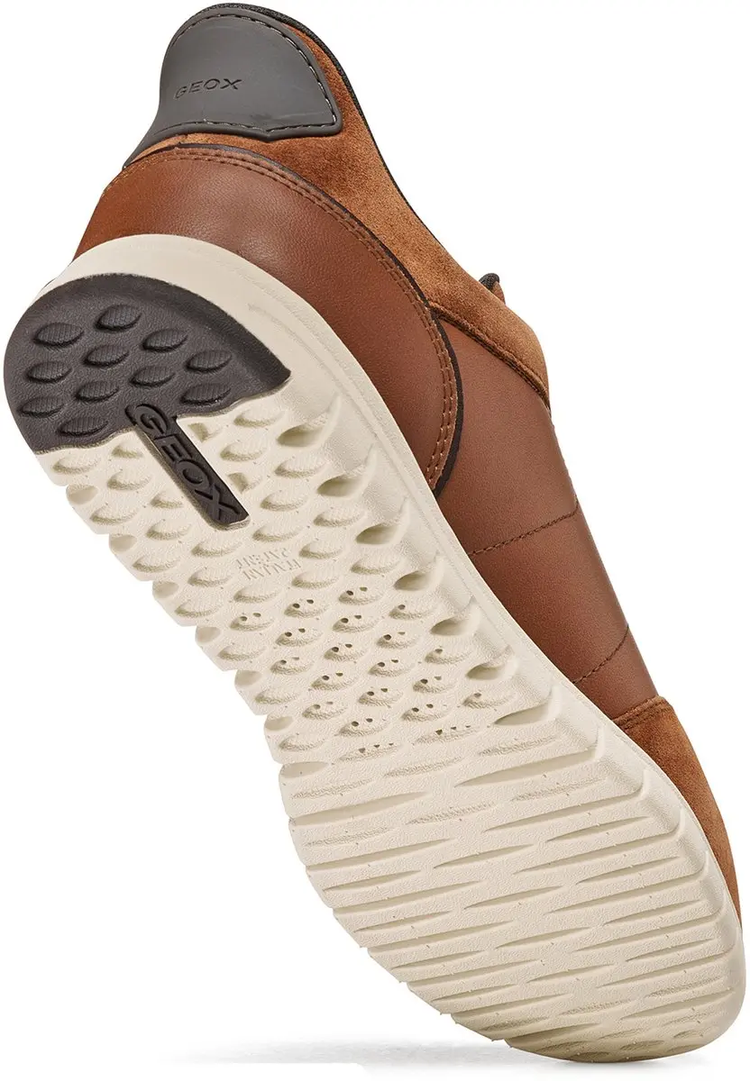 GEOX FLEXTRIDEZERO PLUS U66NEA Herensneaker - Bruin - afbeelding 6 van 6