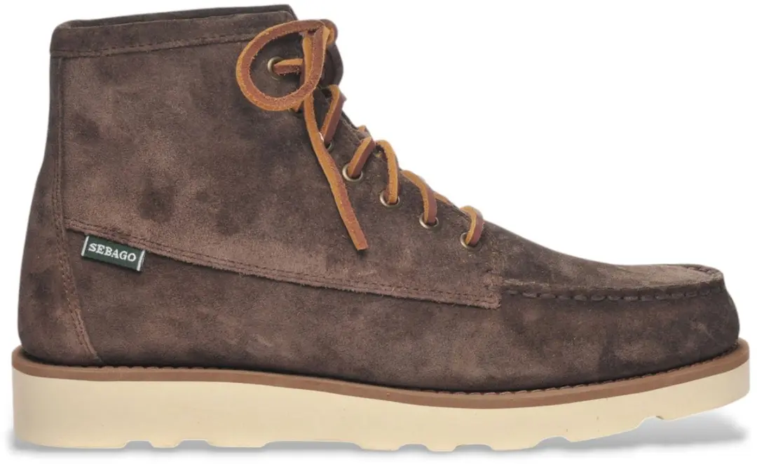 Sebago Bruin Tala Leren Enkellaarsjes