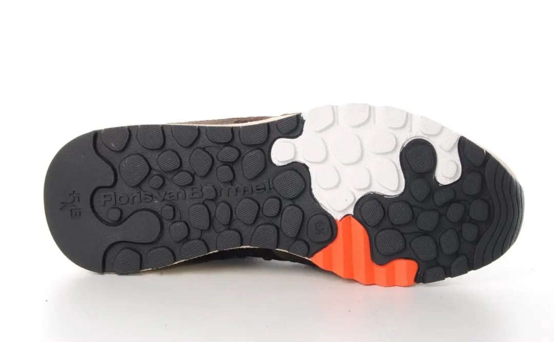 Floris van Bommel DE TREENER 01.19 Lage Sneakers - Bruin - Maat 40.5