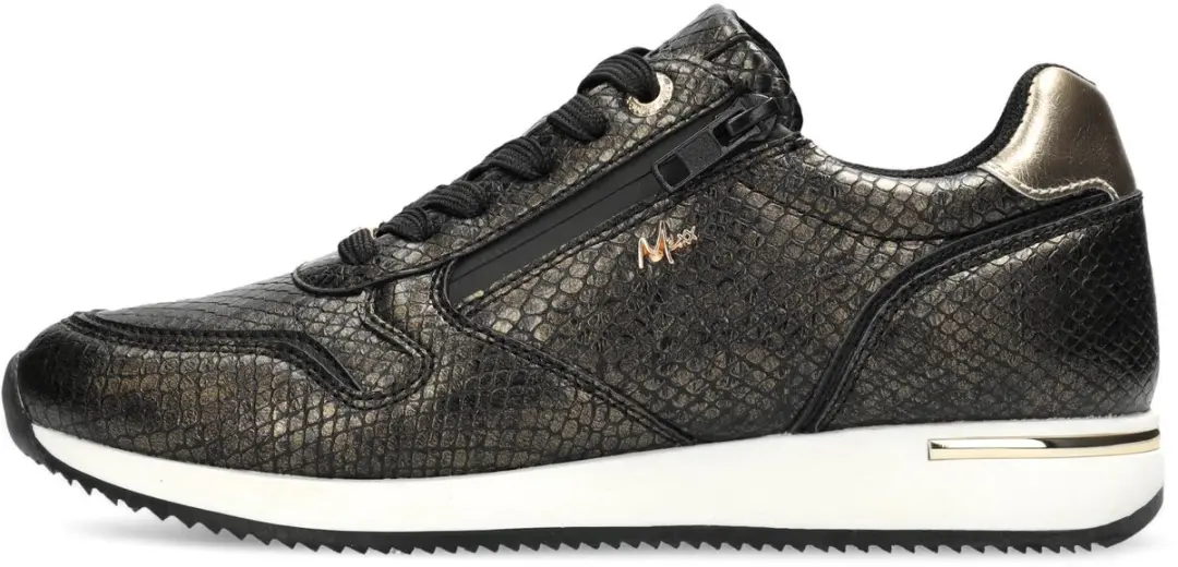 Mexx Djana Caia Sneakers - Zwart/Goud - 40