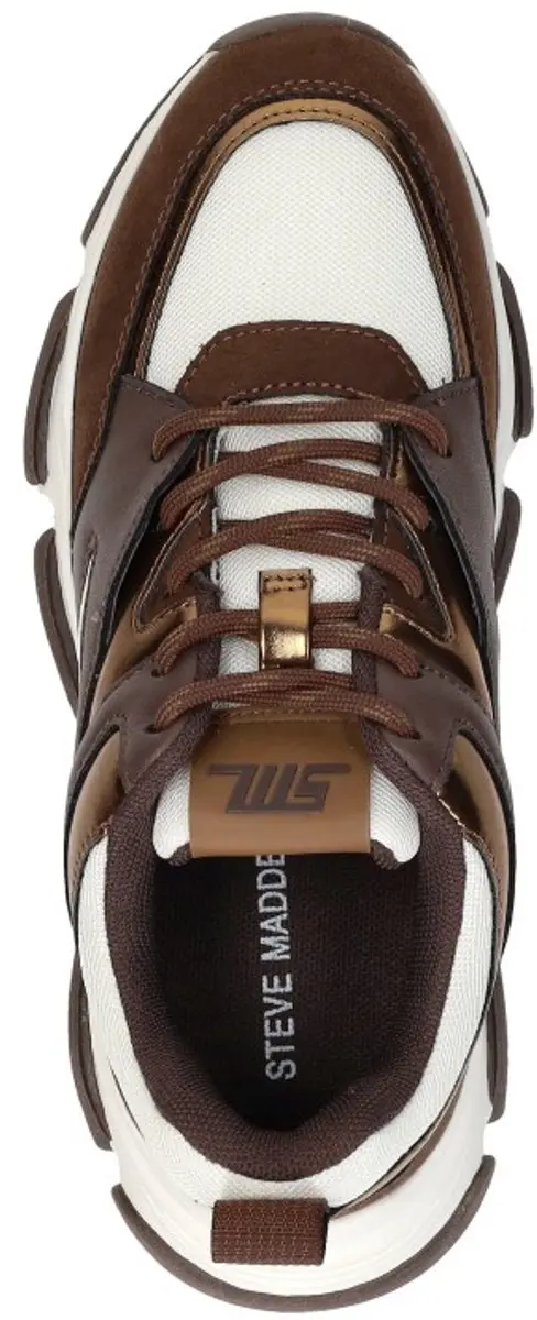 Steve Madden Jprogressive Laag Sneakers - Brons - Maat 33 - afbeelding 5 van 6