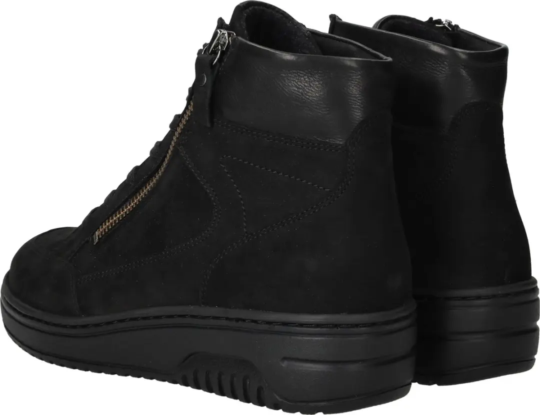 Hartjes 172.1708/21 Hoge Sneakers - Zwart - 37.5