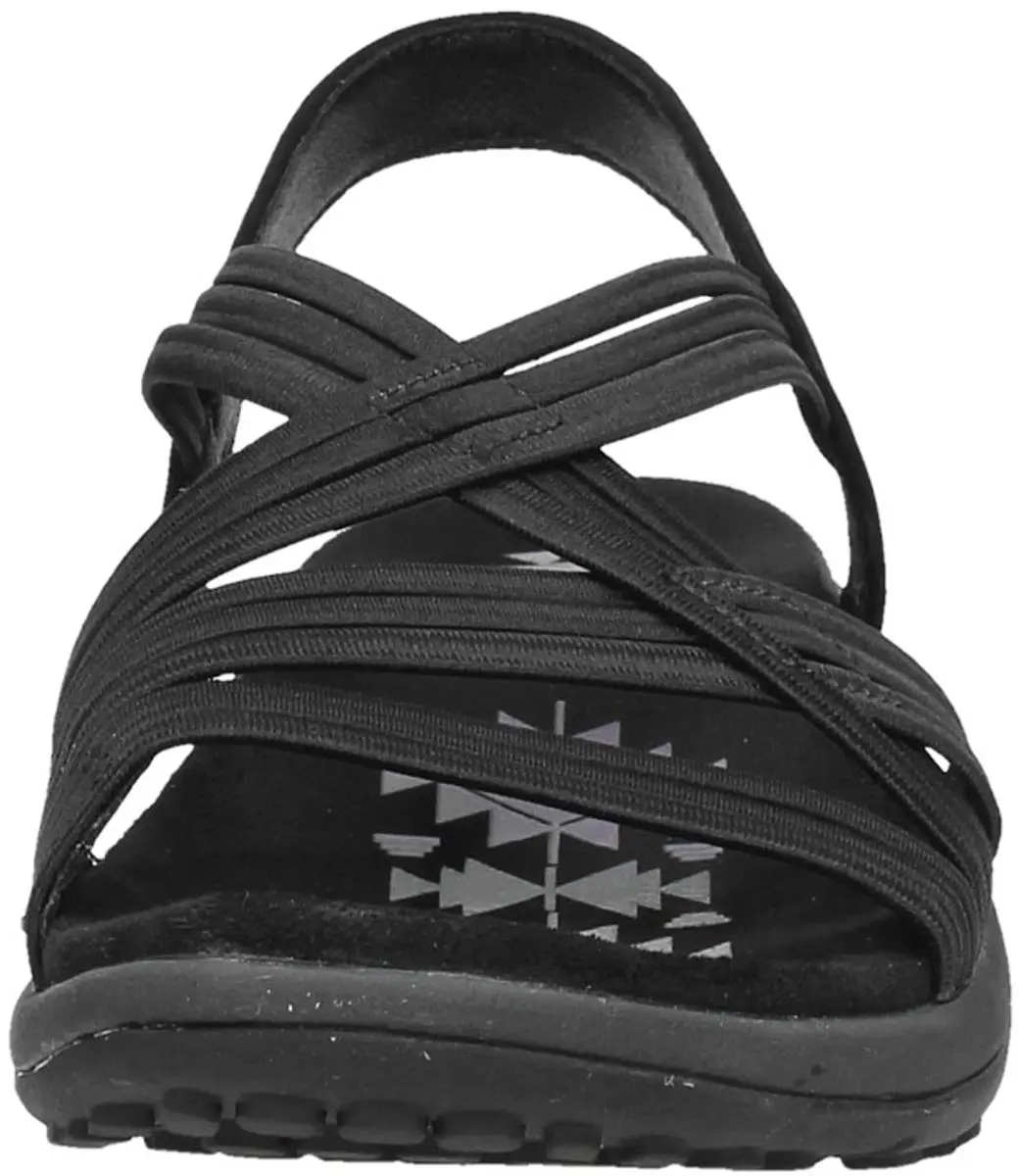 Skechers Reggae Slim Simply Stretch Sandalen - 36 - Zwart - afbeelding 6 van 6