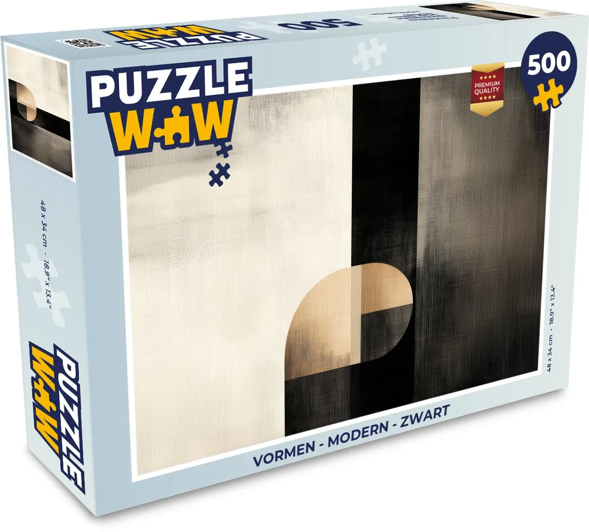 PuzzleWow Modern Legpuzzel 500 Stuks