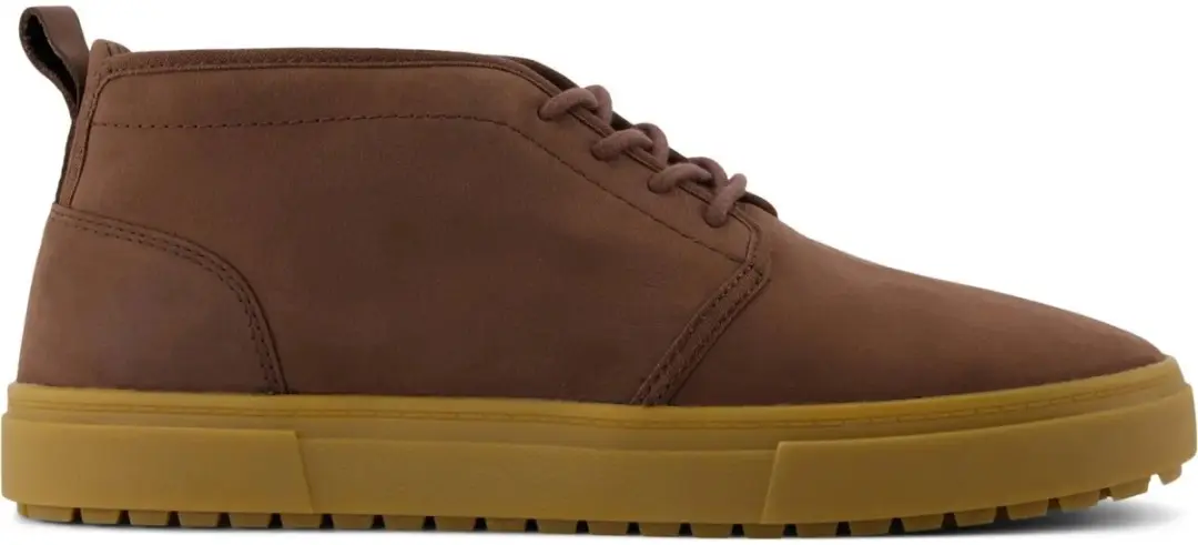 TOMS Carlo Leren Hi-Top Sneakers 45 - Donkerbruin