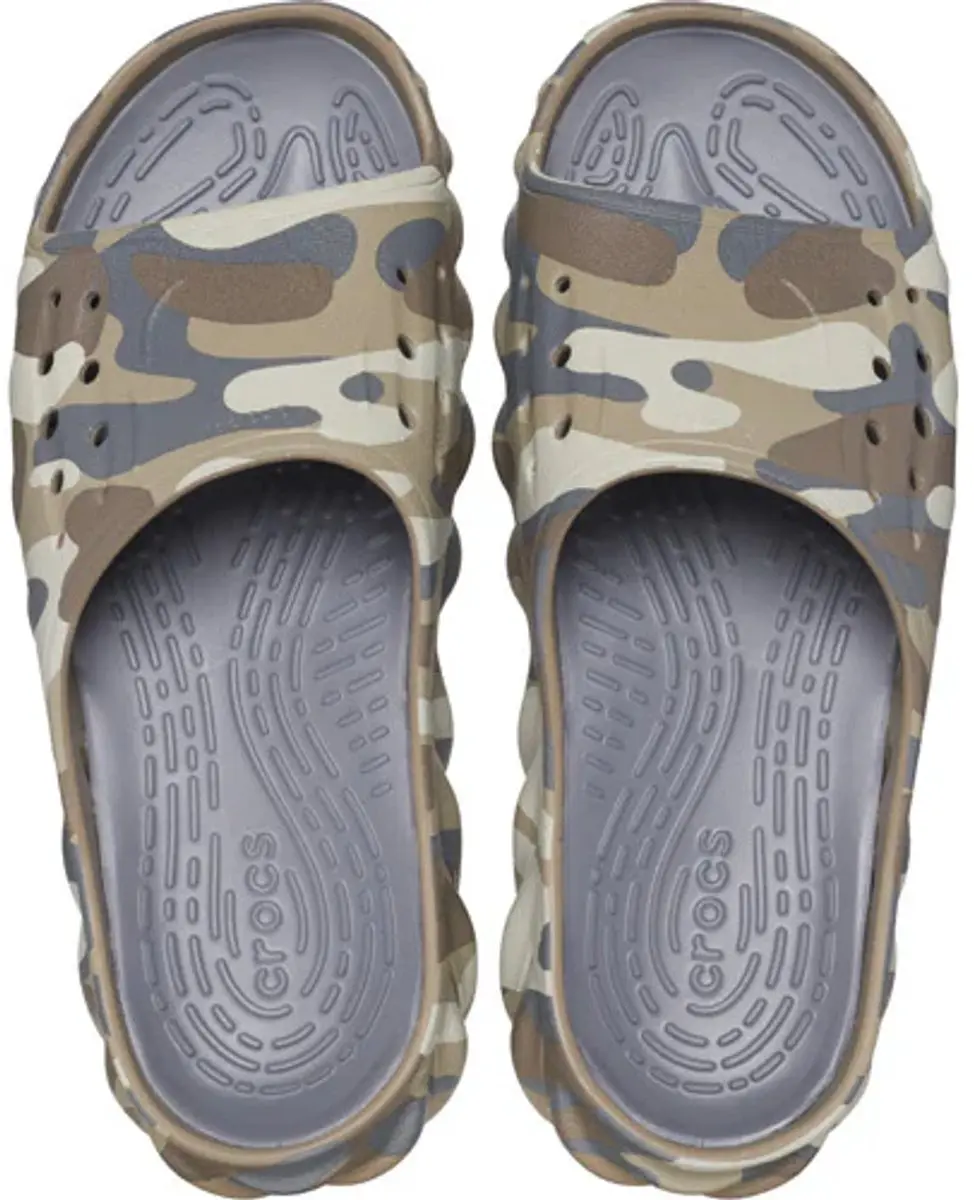 Crocs Echo Camo Redux Slide Charcoal Maat 43/44 US M10/W12