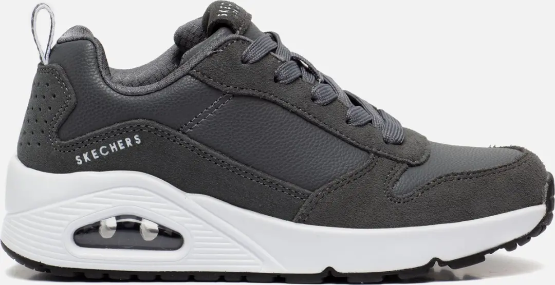 Skechers Uno Sneakers Grijs Suede 082207
