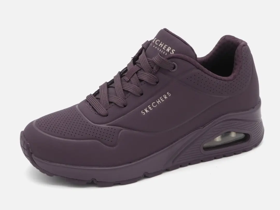 Skechers Uno STAND ON AIR Dames Sneakers - 38 - Burgundy