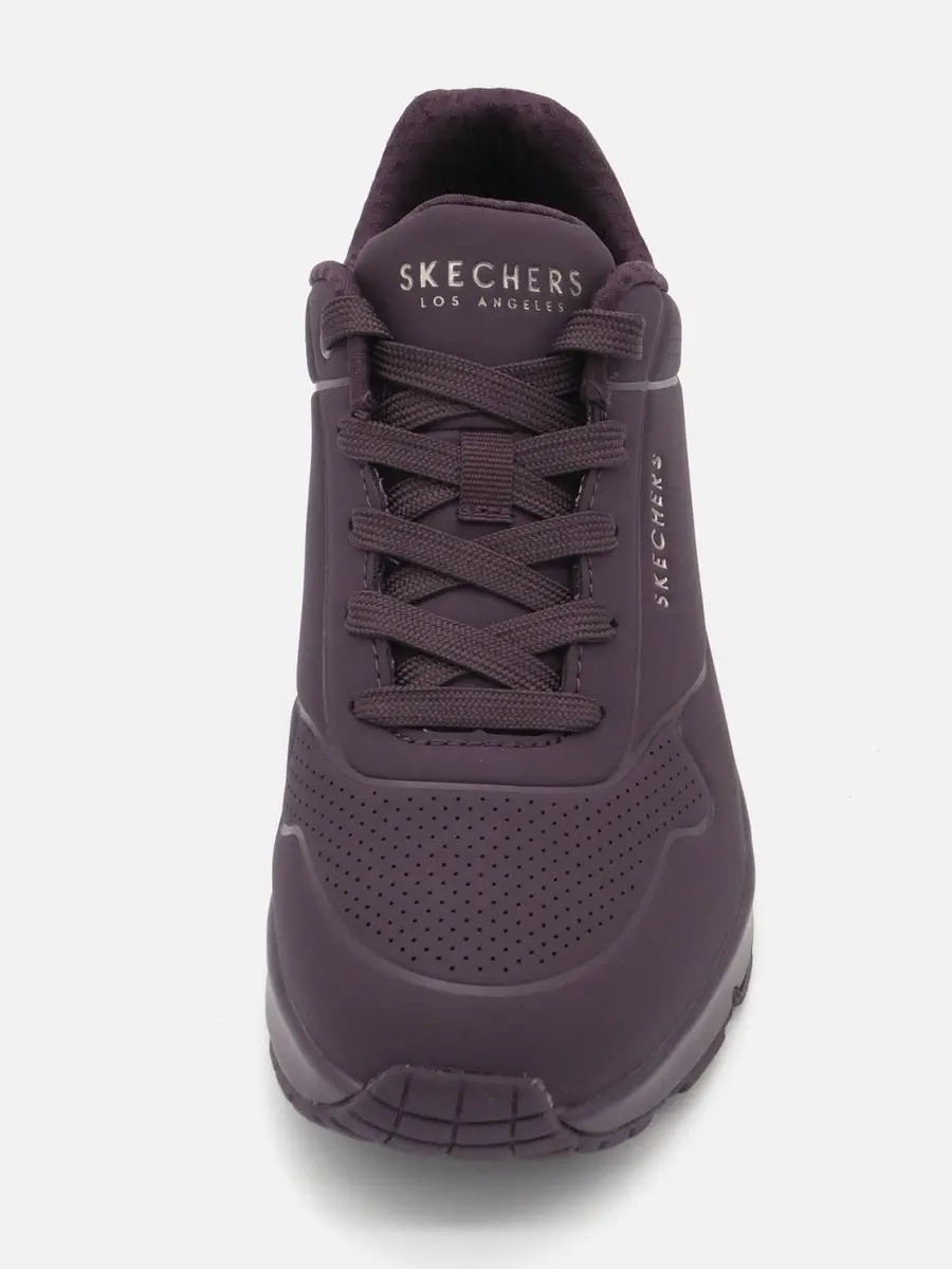 Skechers Uno STAND ON AIR Dames Sneakers - 38 - Burgundy - afbeelding 6 van 6