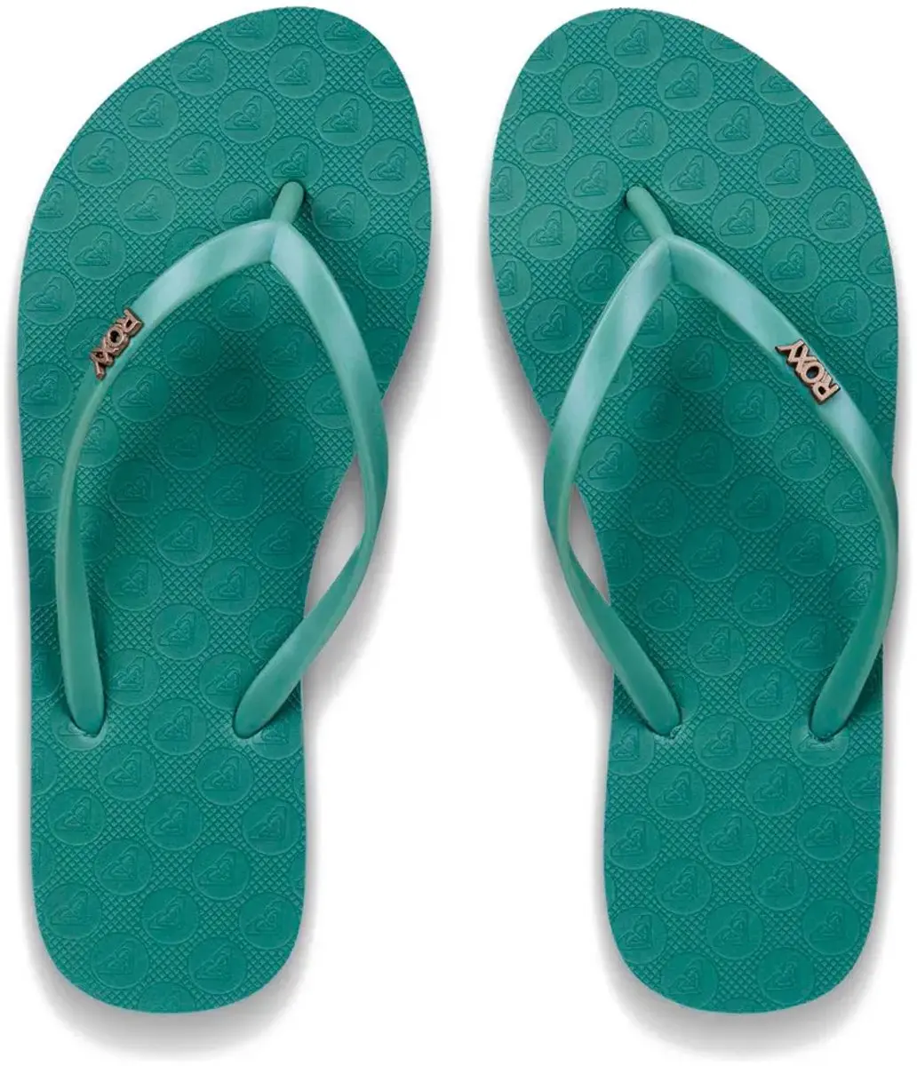 Roxy Viva IV Teenslipper - 37 - Oil Green