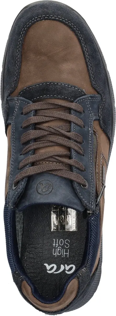 Ara Benjo GTX Heren Sneaker 24607 - Bruin Multi