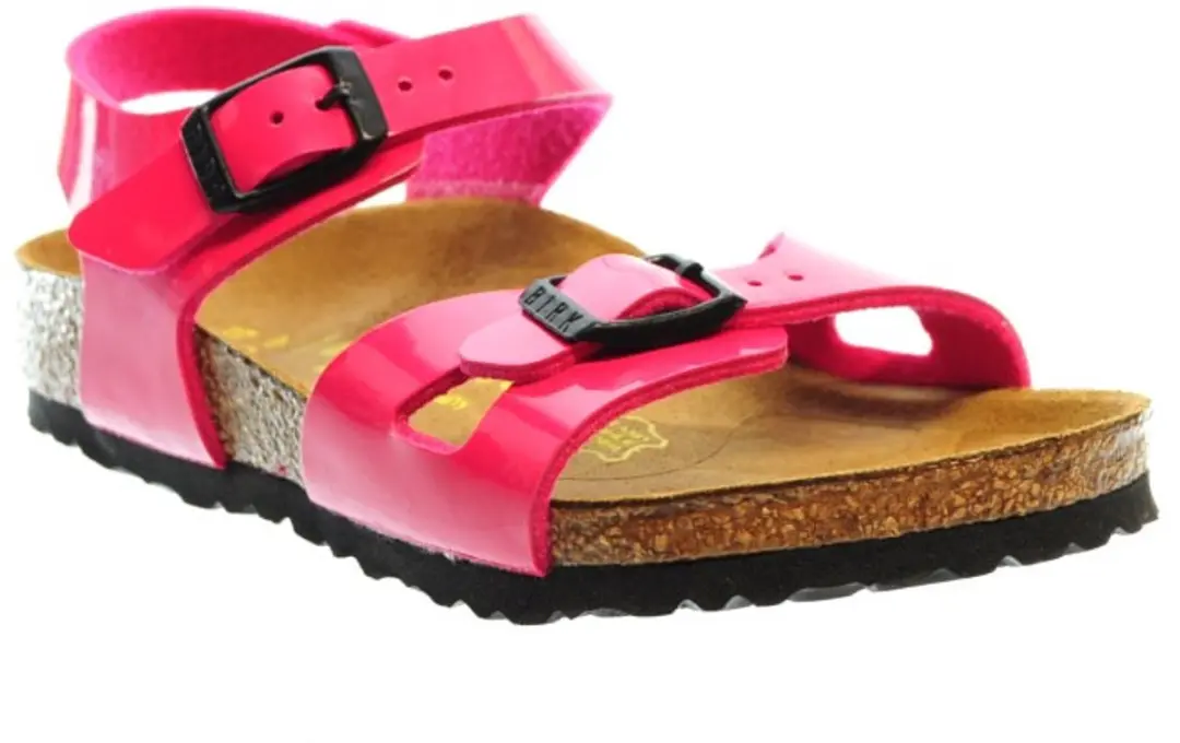 Birkenstock Rio Kinder Lack Pink maat 32