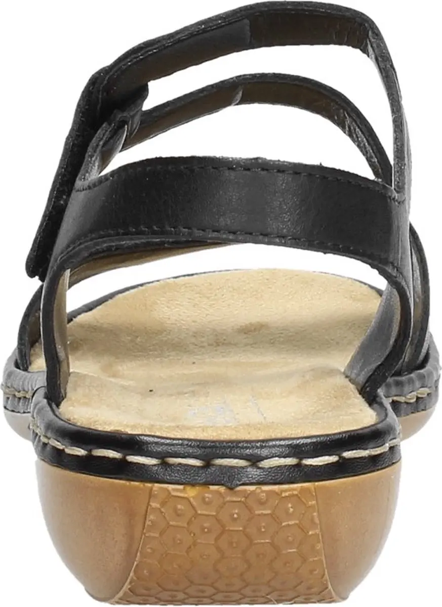 Rieker Dames Sandalen - Zwart - Maat 41 - afbeelding 6 van 6