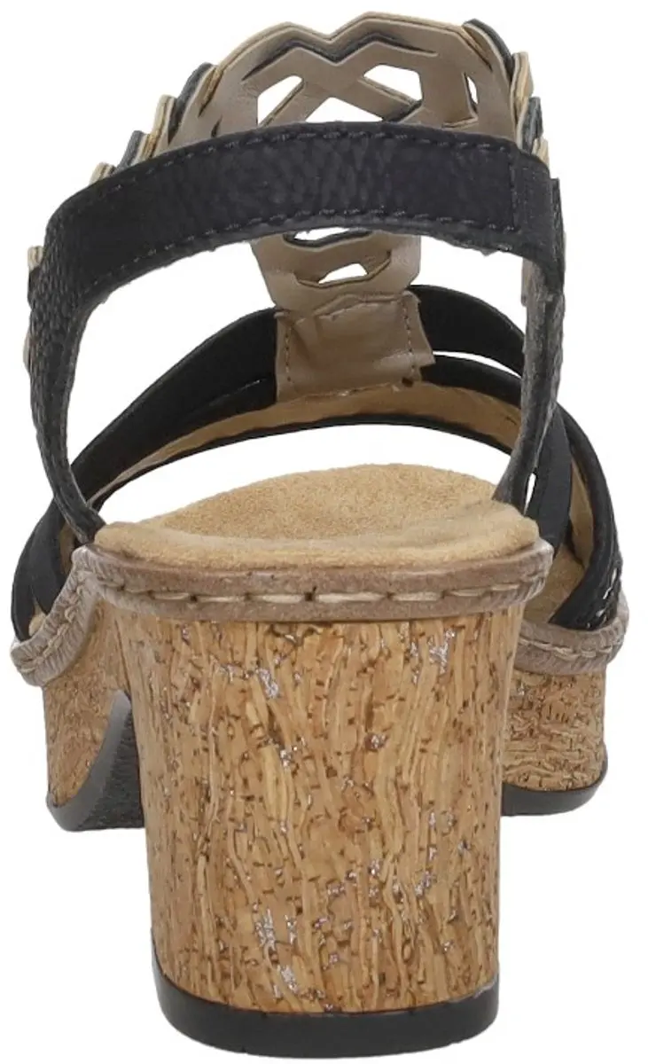 Rieker 233605 Sandalen - Dames - Zwart - Maat 40 - afbeelding 6 van 6