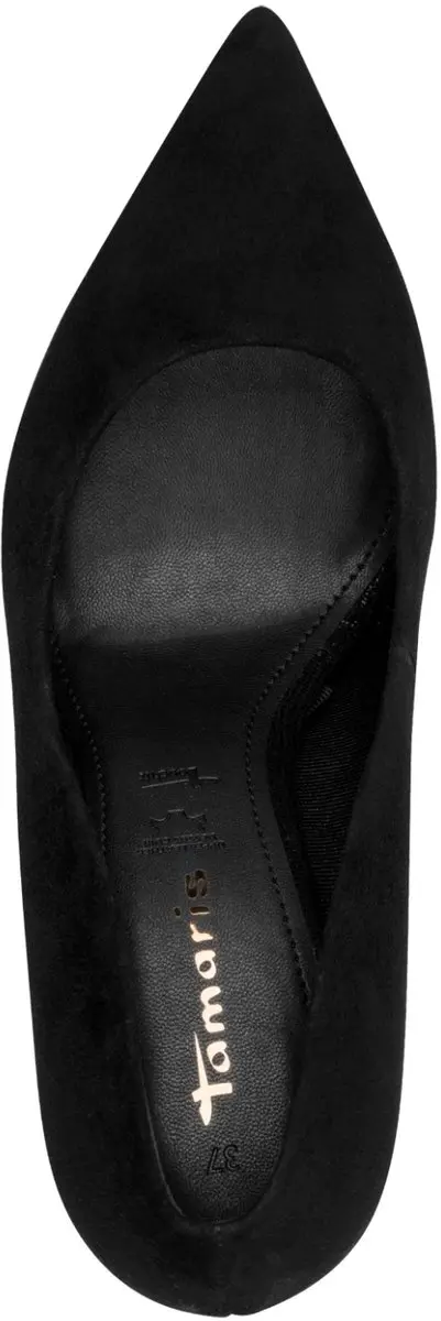 Tamaris Dames Pumps 1-22480-42 - Zwart gestructureerd