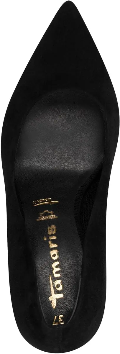 Tamaris Dames Pumps 1-22480-42 - Zwart gestructureerd