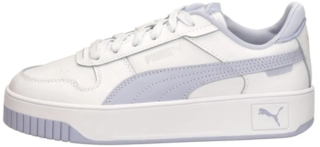 PUMA Carina Street Jr Meisjes Sneakers - PUMA White-Cool Weather - afbeelding 2 van 6