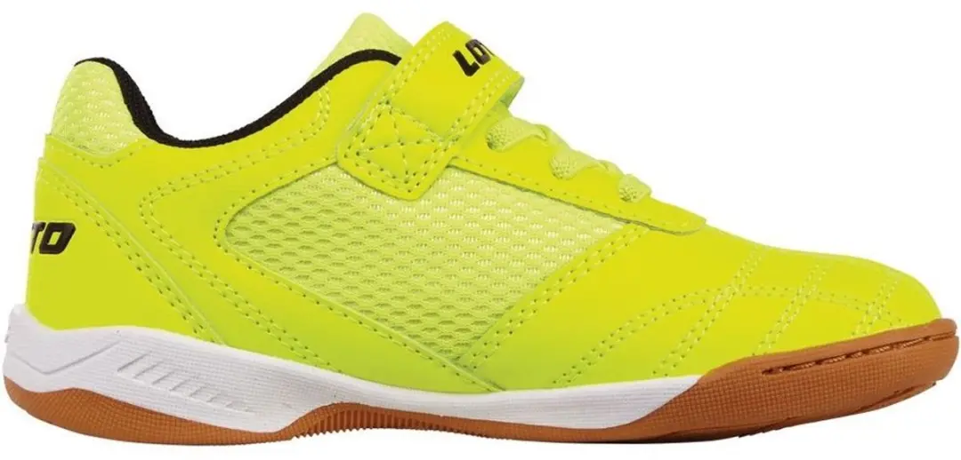 Lotto WHIZZER K Lage Kindersneaker 2600120K - Geel/Zwart - afbeelding 3 van 6
