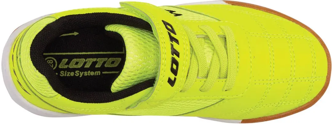Lotto WHIZZER K Lage Kindersneaker 2600120K - Geel/Zwart - afbeelding 4 van 6