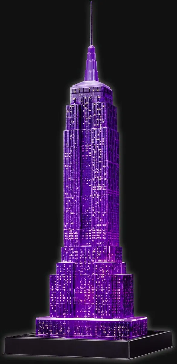 Ravensburger Empire State Building Night Edition 3D Puzzel 216 Stuks
