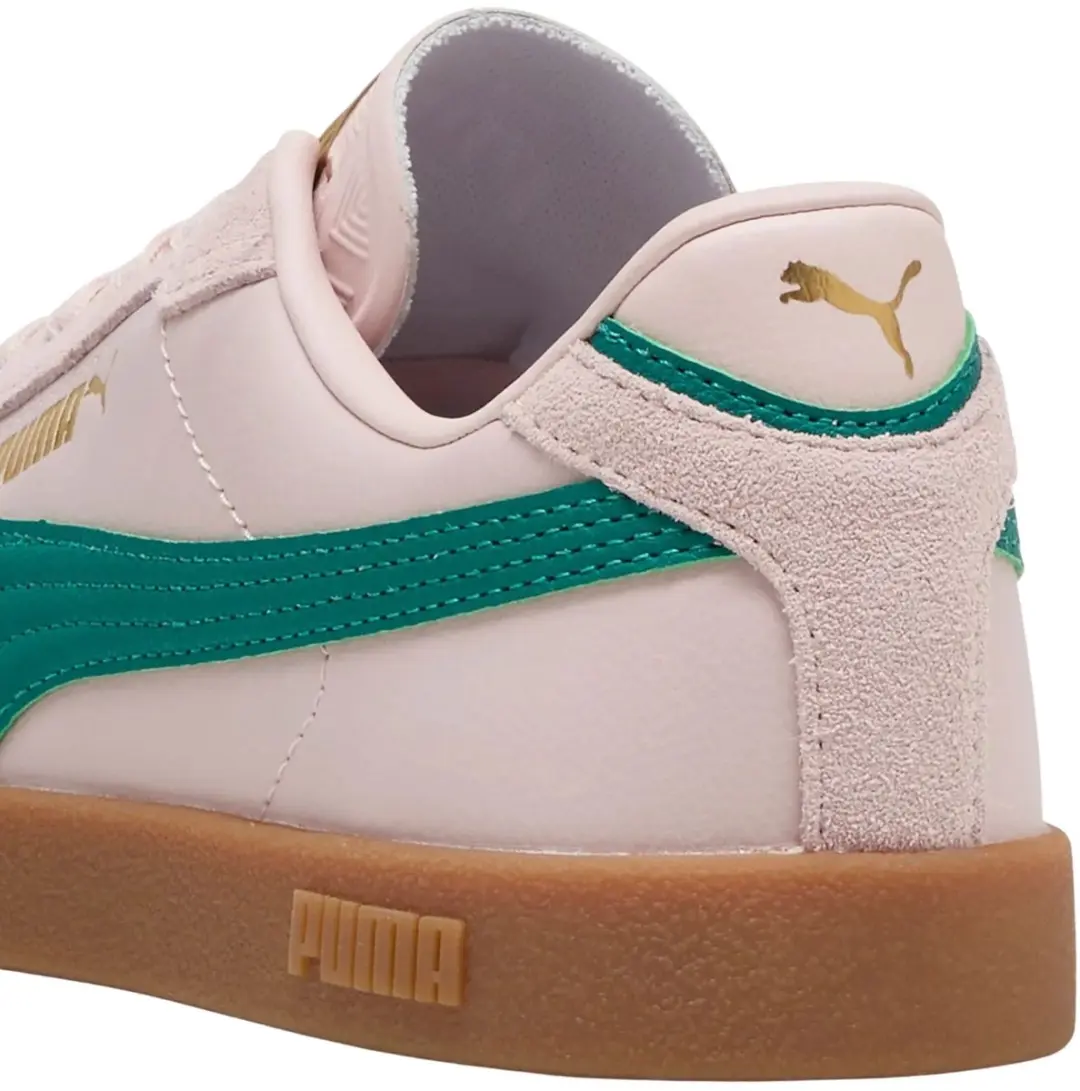 PUMA Club II Era Sneakers 46 - Lichtroze/Donkergroen - afbeelding 2 van 6
