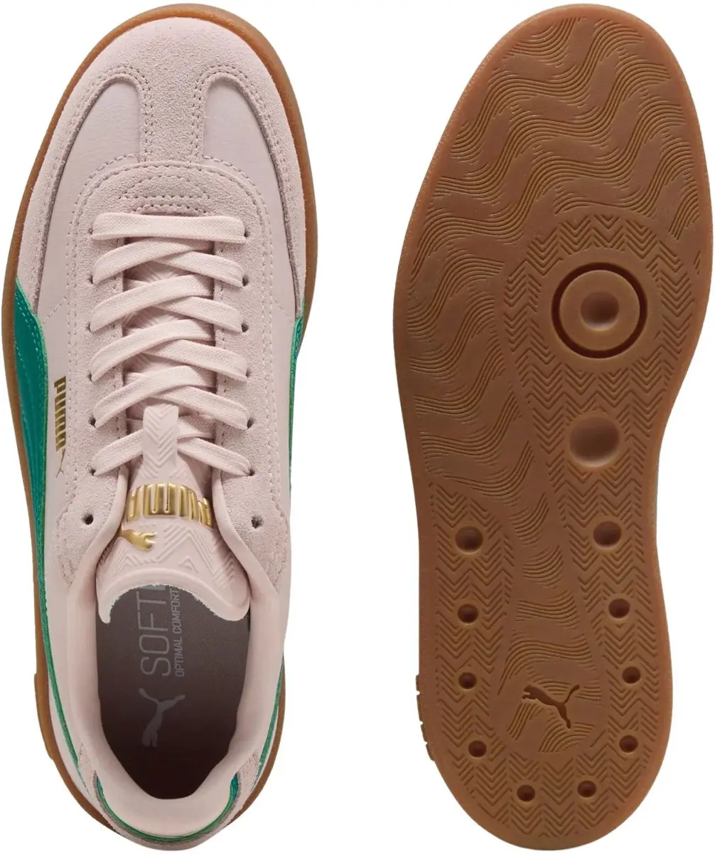 PUMA Club II Era Sneakers 46 - Lichtroze/Donkergroen - afbeelding 3 van 6