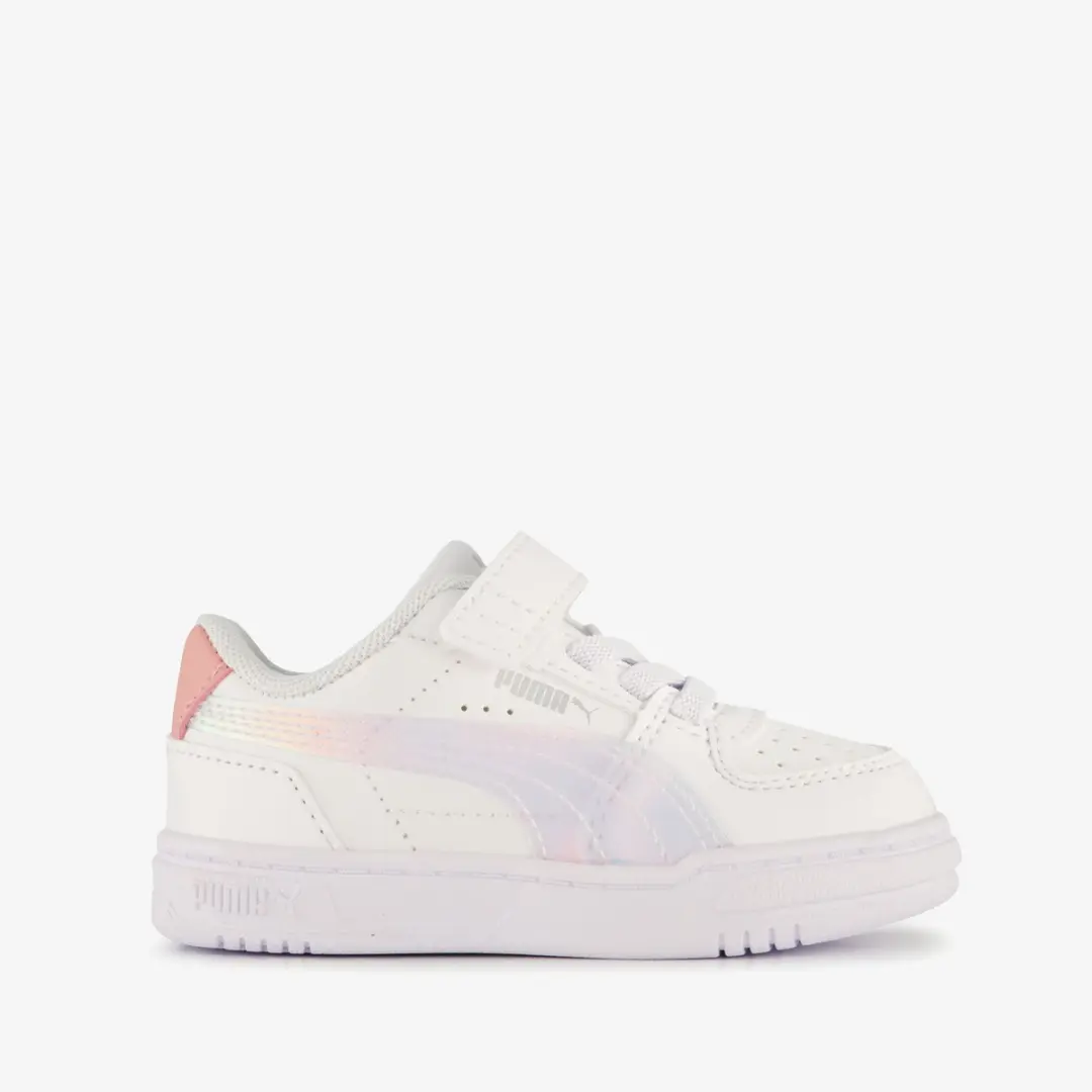 PUMA Caven III Holo 2.0 Meisjes Sneakers - Wit Roze - afbeelding 6 van 6