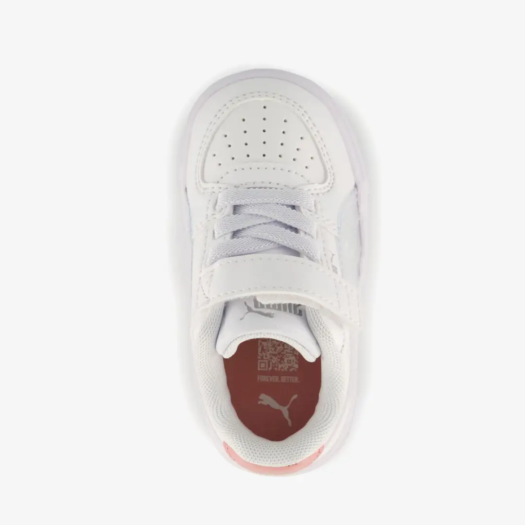 PUMA Caven III Holo 2.0 Meisjes Sneakers - Wit Roze - afbeelding 3 van 6