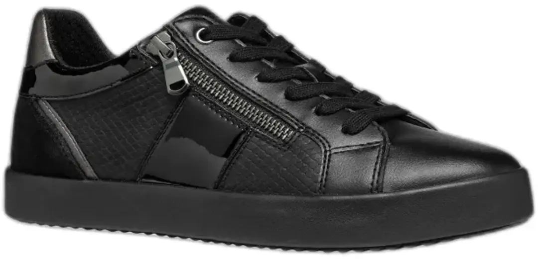 GEOX Blomiee Dames Sneakers - 36 - Zwart