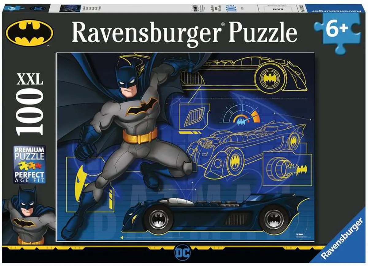 Ravensburger DC Comics Batman Puzzel 100XXL 100 Stuks