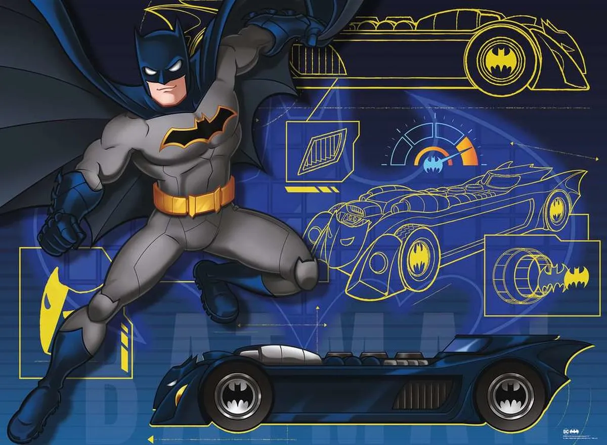 Ravensburger DC Comics Batman Puzzel 100XXL 100 Stuks - 49x36cm