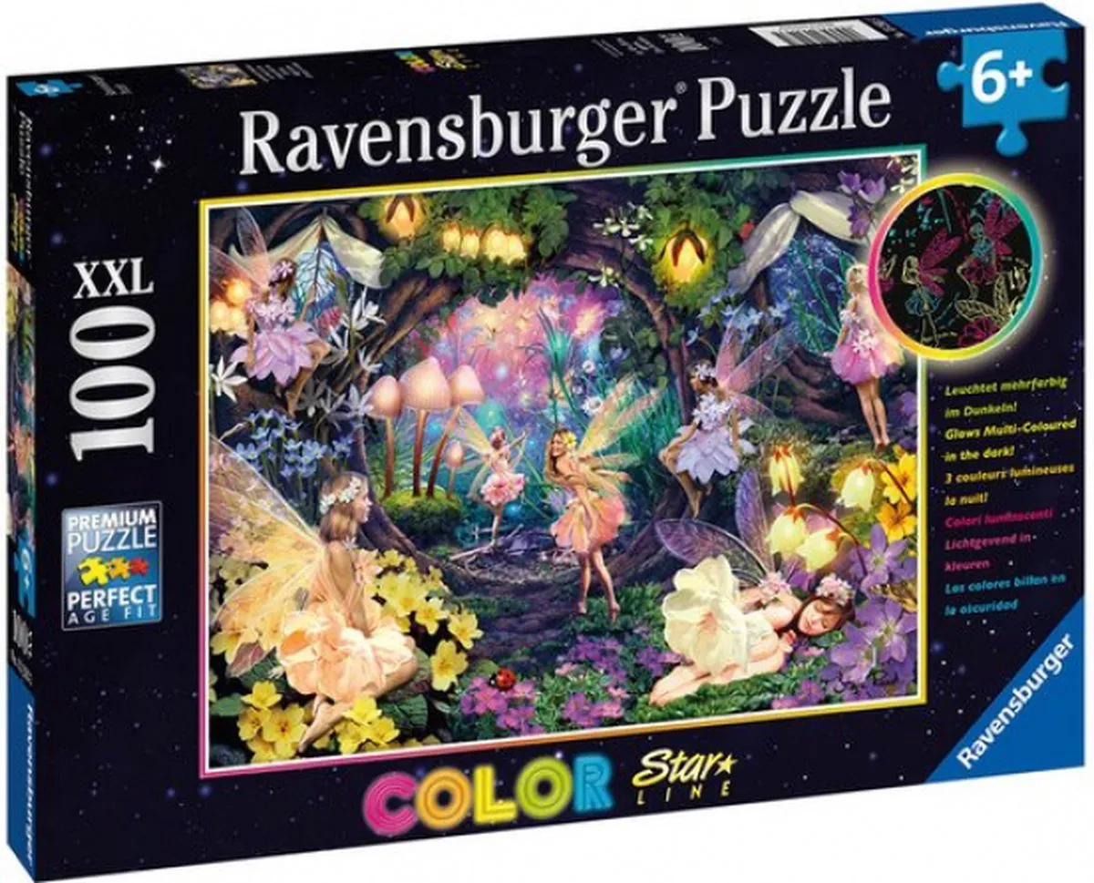 Ravensburger Elfenbos Legpuzzel 100 Stuks - Multicolor