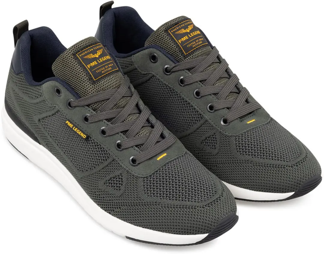 PME Legend Dornierer Heren Sneakers - Maat 44 - Groen