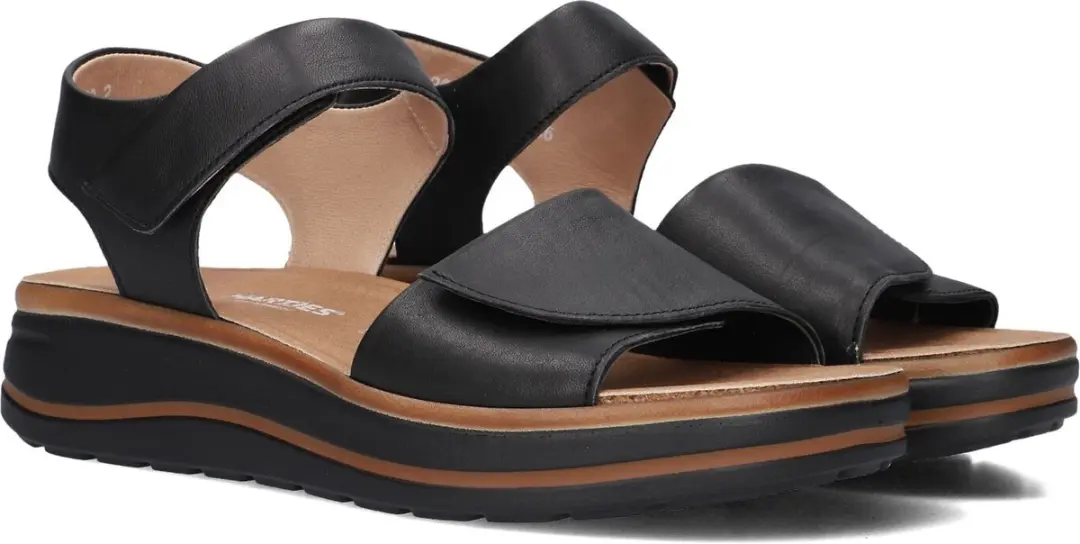 Hartjes 132.2002/10 Dames Sandalen - Zwart - 40