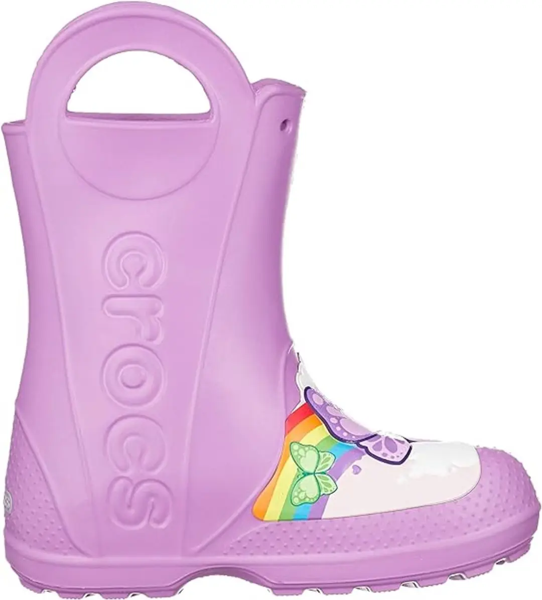 Crocs Butterfly Rain Boot Violet Maat 24/25 US C8
